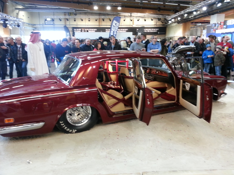 Illustration for article titled Some pics I "snagged" at Bilsport Custom Motorshow, Sweden's biggest car show